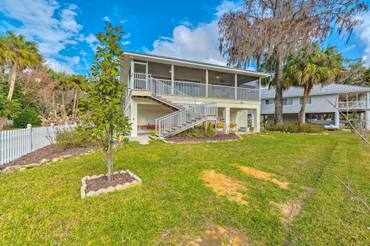 Withlacoochee River House With Dock And Kayaks! Yankeetown Exterior photo
